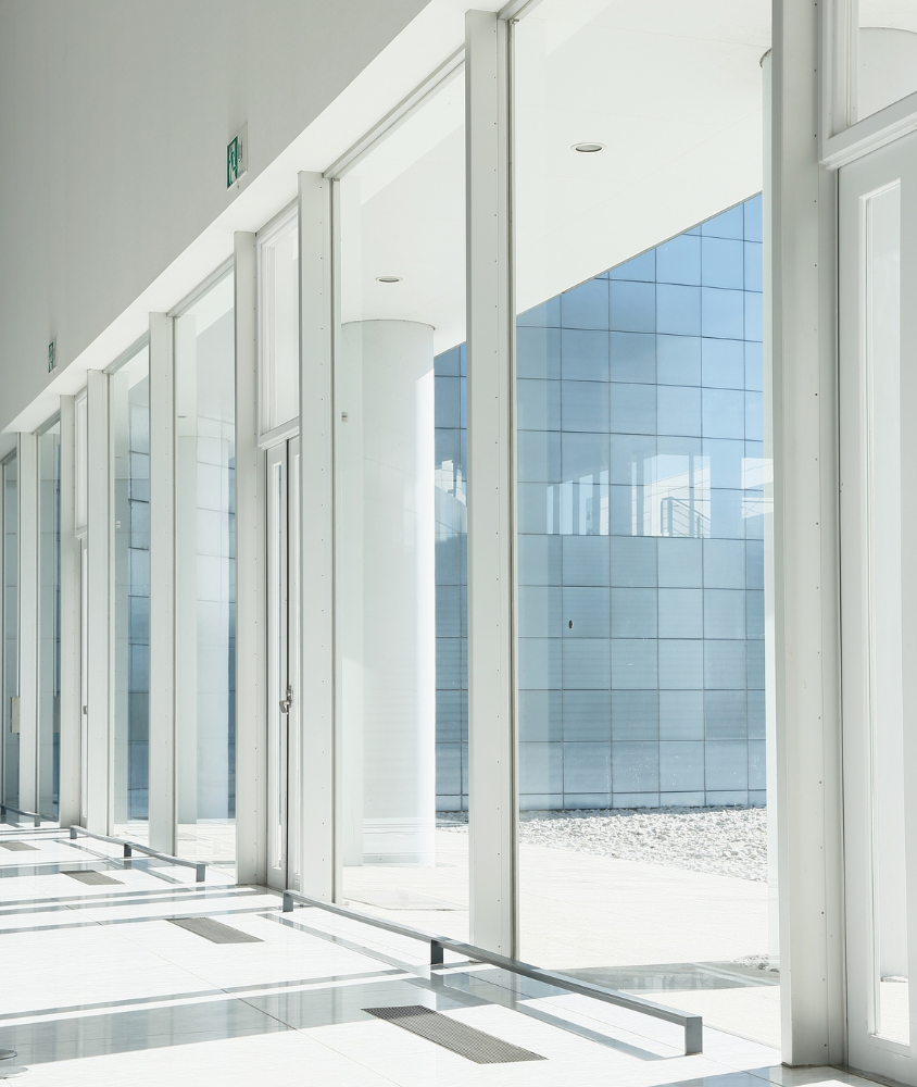 parede de vidro em Belém